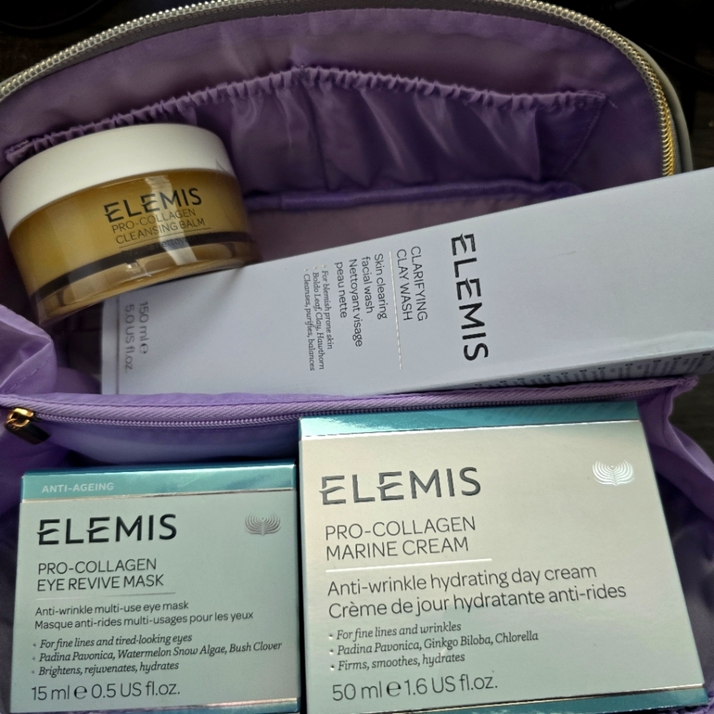 ELEMIS Skincare Collection with Lavender Bag